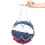 Basketball Storage Mesh Single Player Net Bags-red blue 5