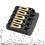 1pc Guitar Copper Saddle Bridge 81mm for 5 Strings Electric 2