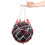 Basketball Storage Mesh Single Player Net Bags-red blue 6