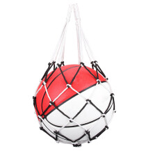 Basketball Mesh Net Bag Football Mesh Bag Mesh-black white