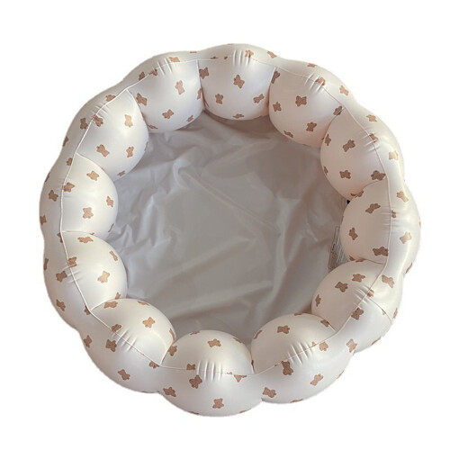 Inflatable Kiddie Pool Blow Up Paddling Pool-sitting bear