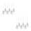 12 Pcs Stainless Steel Tea Infuser Strainer Brewing Gadget 7