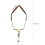 Saxophone Neck Strap, PU Leather Sax Strap Padded for-Black 4
