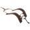 Saxophone Shoulder Strap Leather Saxophone Harness Strap-Coffee 6