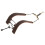 Saxophone Shoulder Strap Leather Saxophone Harness Strap-Coffee 7