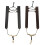 Saxophone Shoulder Strap Leather Saxophone Harness Strap-Coffee 2