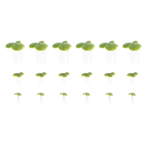 216 Pcs Mini Fake Duckweed Simulation Floating Plant