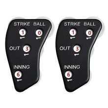 4 Wheel Baseball Indicator Umpire Not Easy to Slide Counter