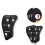 4 Wheel Baseball Indicator Umpire Not Easy to Slide Counter 6