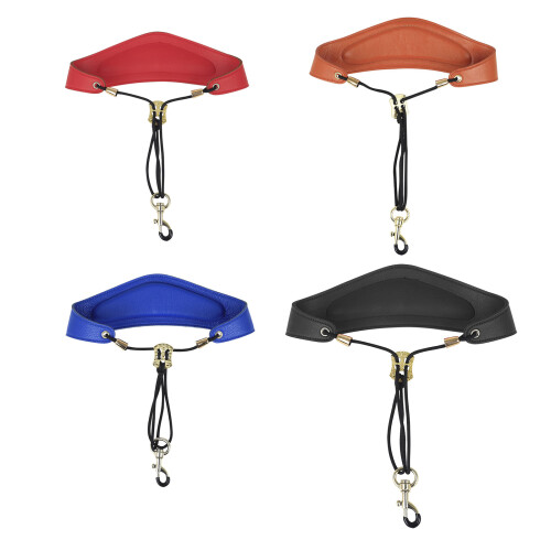 Saxophone Neck Strap with Cushioned Padding and Regular-Orange 1