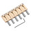 6Pcs Electric Guitar Bridge Saddle Tremolo Bridge Saddle-Silver 1