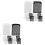 20 Pcs 15x10cm Aquarium Filter Bag Mesh Pouch 11