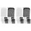 20 Pcs 15x10cm Aquarium Filter Bag Mesh Pouch 10