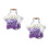 2 Sets Origami Star Paper Strips Star Shaped Bottle Decor 5