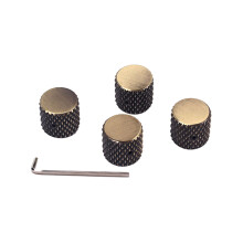 Set of 4 Guitar Pedal Amplifier Pedal Volume Control Knobs Shaft