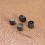 Set of 4 Guitar Pedal Amplifier Pedal Volume Control Knobs Shaft 5