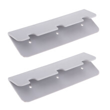 2Pcs  PVC Inflatable boats Seat Hook Clip Bracket Portable-Grey