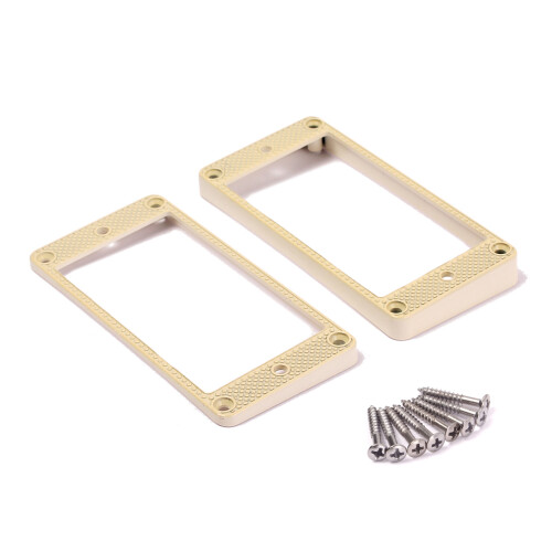 2Pcs Pickup Mounting Ring Cover Frame Replacement Parts for