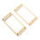 2Pcs Pickup Mounting Ring Cover Frame Replacement Parts for 6