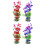 4 Pcs Artificial Underwater Plant Aquarium Ornament 5