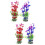 4 Pcs Artificial Underwater Plant Aquarium Ornament 7