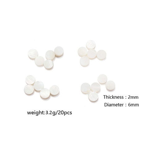 20 Pcs Guitar Fingerboard Markers Dots for Ukulele-Caibei 5mm 2