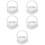 5pcs Heart-Shape Ring Pillow with Handle 8
