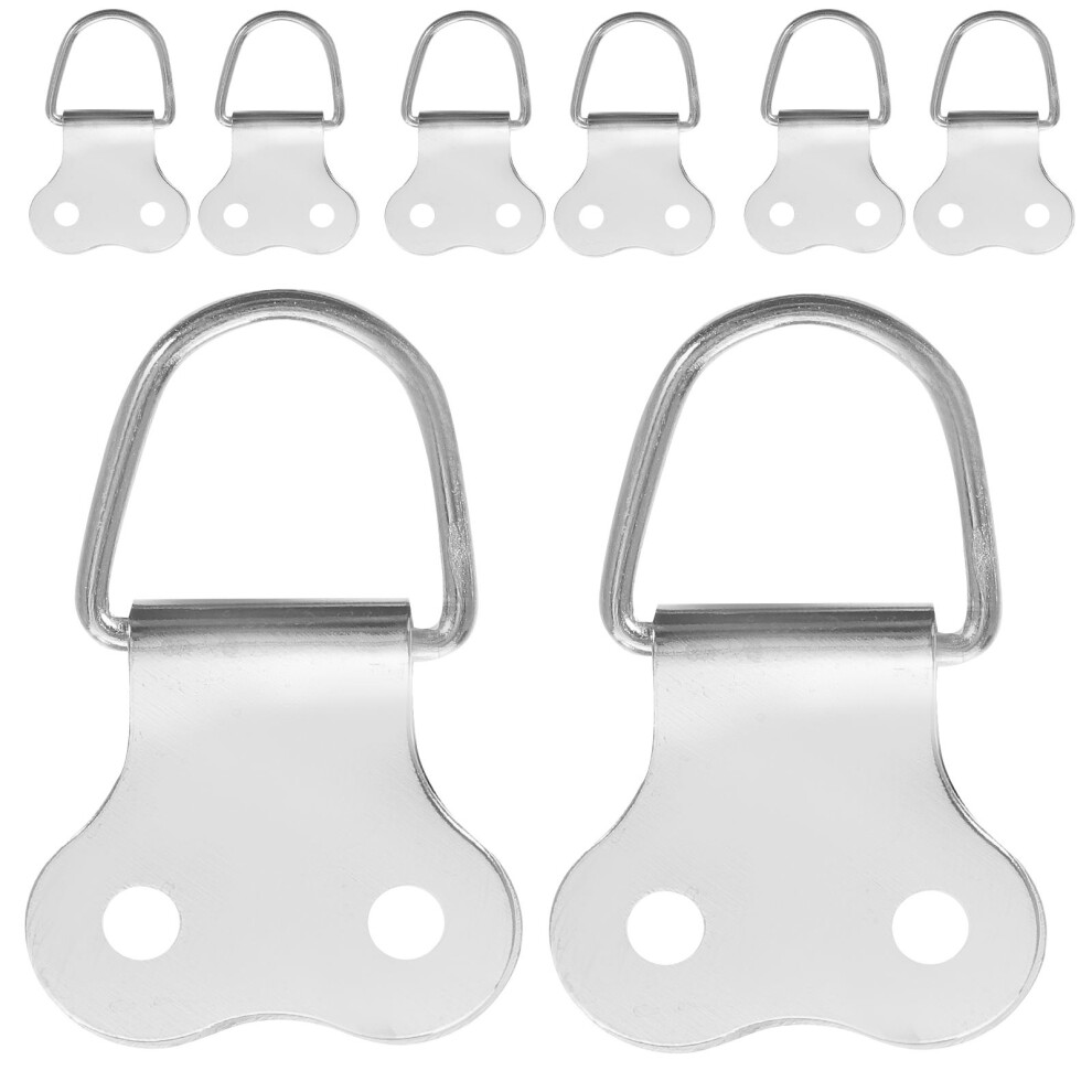 200 Pcs Picture Frame Hanging Hooks Ring Hangers For Home Office 3183244833812