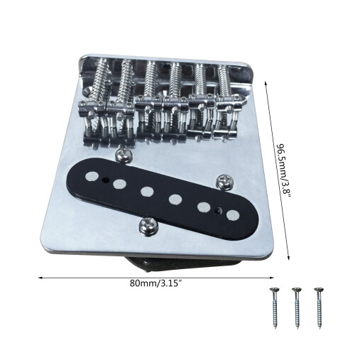 TL Guitar Saddle Bridge for 6 Strings Guitars Electric Guitar 2