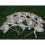 2pcs Rustic Jute Wedding Table Numbers 1-10 with Sticks 8