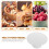 2pcs Ceramic Cake Stand Plate High Base Fruit Snack Tray 9