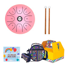 5.5Inch 8 Notes Handpan Drum Percussion Musical-pink