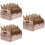 3 Sets Foldable Wedding Confetti Paper Cones with Tray 9