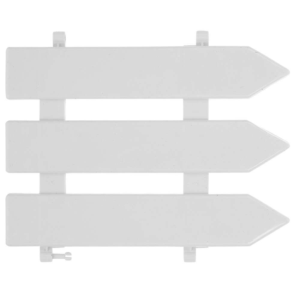 5pcs Detachable White Fence Panel Xmas Tree Base Decor-image-OPC-PKCFJPD-NEW