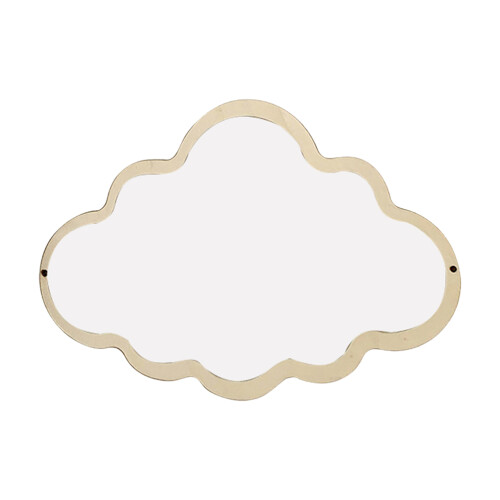 1Pc Nordic Cloud Modeling Makeup Mirror Acrylic Hanging Decor