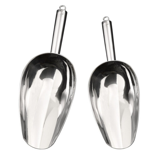 4 Pcs Stainless Pet Feeding Scoop Multifunction
