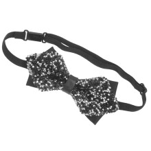 Men's Rhinestone Bow Tie for Wedding Groom Party