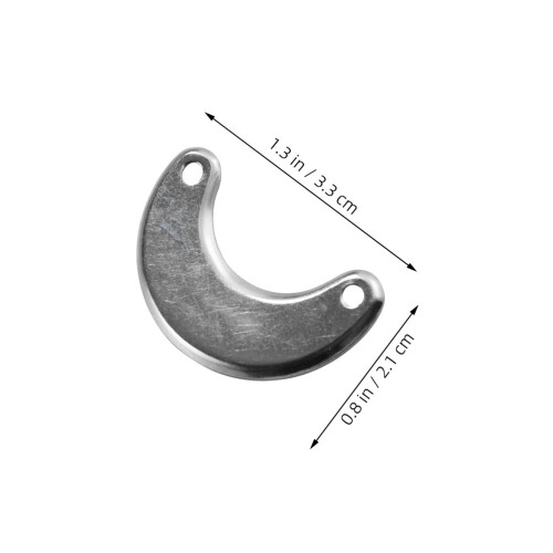 50pcs Metal Picture Frame Clips Backing Button Fasteners 2