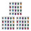 3 Sets 40pcs Plastic Halloween Spider Rings 4