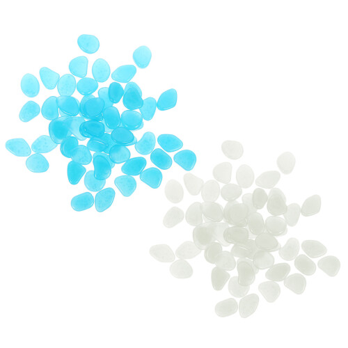 1000 Pcs Glowing Aquarium Rocks Stones 1
