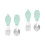 2 Sets Stainless Steel Baby Feeding Fork Spoon Training Tableware 4