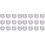24 Pcs Heart Shaped LED Cubes for Drinks Party Decor 2