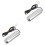 2pcs LED Underwater Boat Light Waterproof Stainless Steel 3