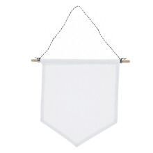 3pcs Pin Display Pennant Enamel Lapel Badge Blank Banner