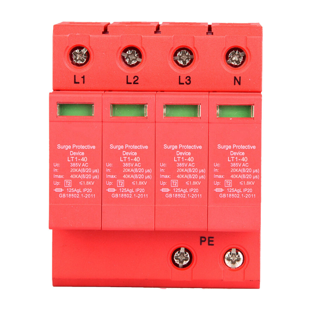4P 40KA 385V House Surge Protector Low voltage