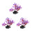 3pcs Purple Simulation Aquatic Plant Water Grass 6
