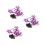 3pcs Purple Simulation Aquatic Plant Water Grass 5