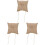 3 Pcs Wedding Ring Pillow Ring Cushion Holder 3
