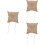 3 Pcs Wedding Ring Pillow Ring Cushion Holder 7