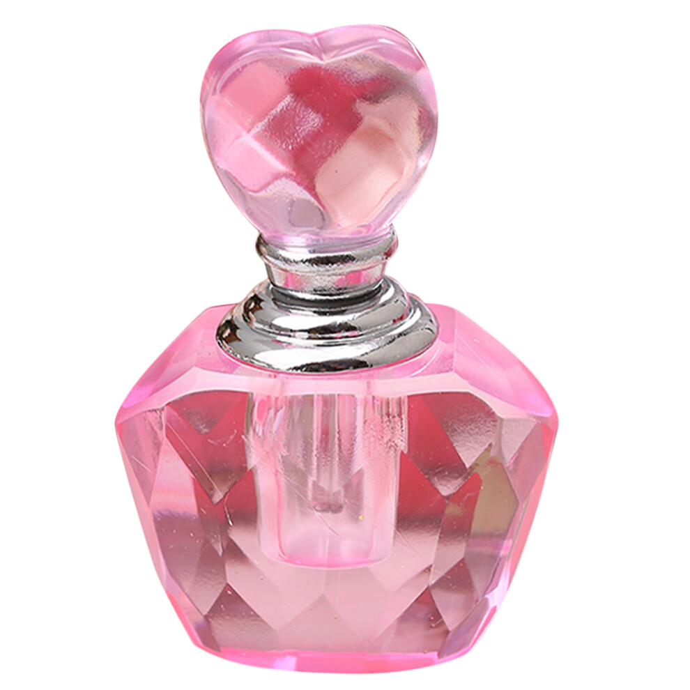 Solustre Glass Perfume Bottle With Heart-Shaped Topper